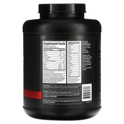 MuscleTech, IsoWhey, 100% Whey Protein Isolate, Vanilla , 5 lbs (2.27 kg)