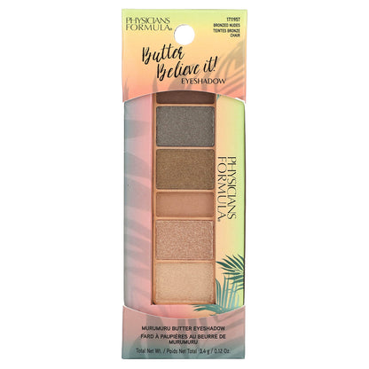 Physicians Formula, Butter Believe It, Murumuru Butter Eyeshadow, 1711957 Bronzed Nudes, 0.12 oz (3.4 g)