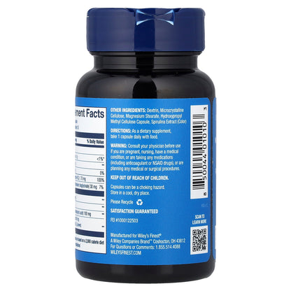 Wiley's Finest, Relax Focus, 30 Capsules