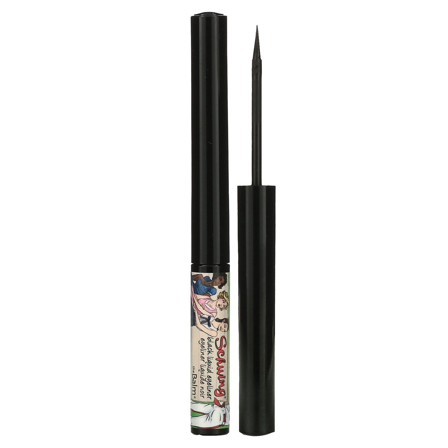 theBalm Cosmetics, Schwing, Liquid Eyeliner, Black, 0.05 fl oz (1.7 ml)