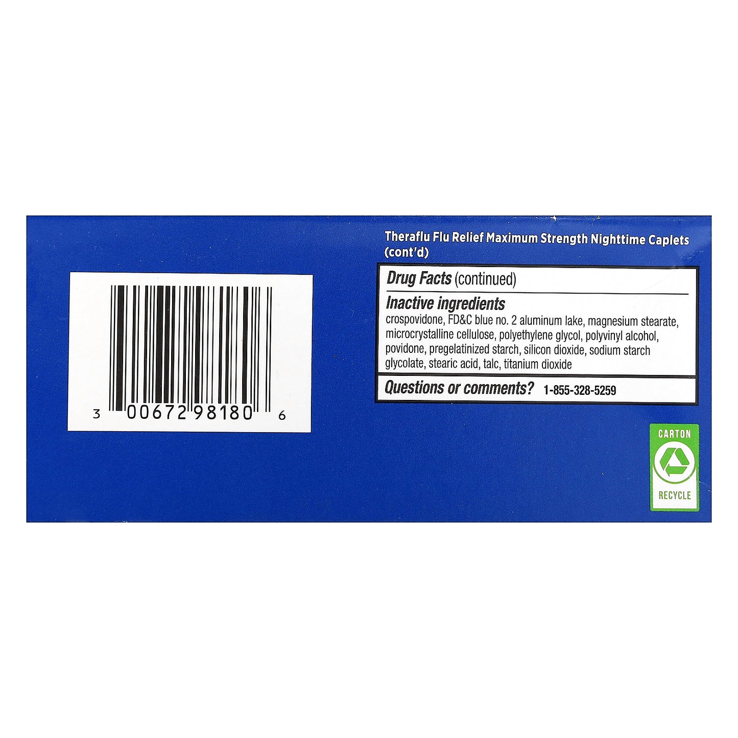 Theraflu, Flu Relief Max Strength, Daytime & Nighttime , 40 Caplets