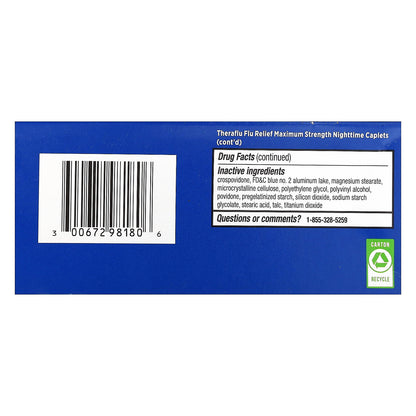 Theraflu, Flu Relief Max Strength, Daytime & Nighttime , 40 Caplets