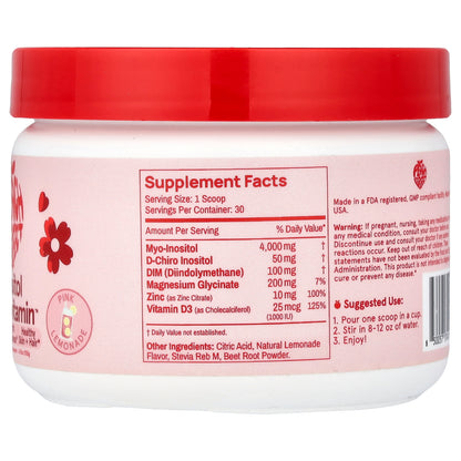 Peach Perfect, Inositol Multivitamin™, Pink Lemonade, 4.75 oz (135 g)