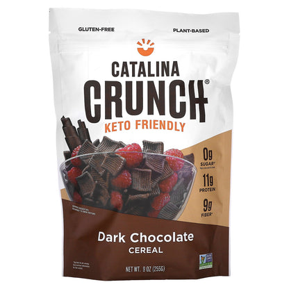 Catalina Crunch, Keto Friendly Cereal, Dark Chocolate, 9 oz (255 g)