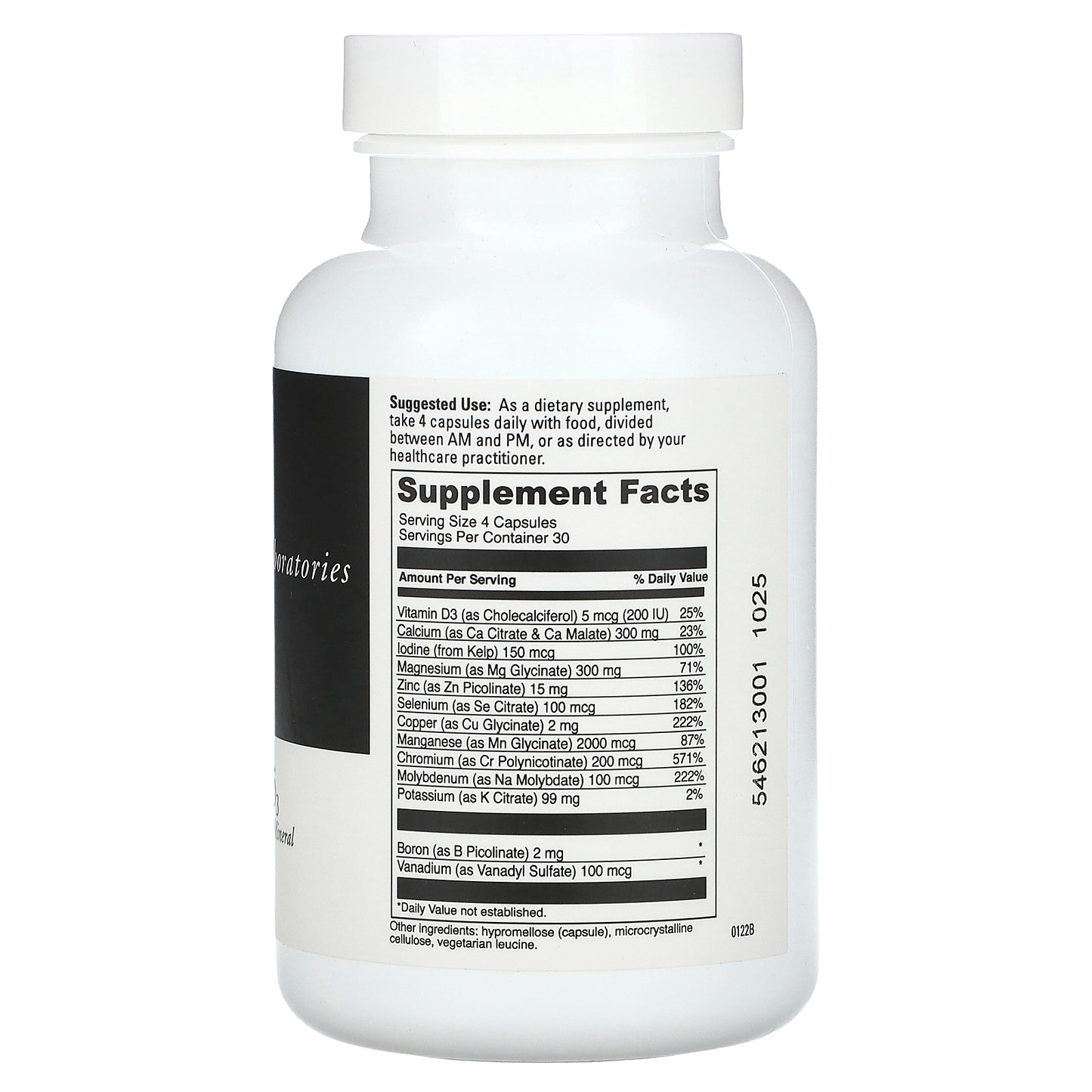 DaVinci Laboratories, Multi-Mineral Complex with D3, 120 Capsules