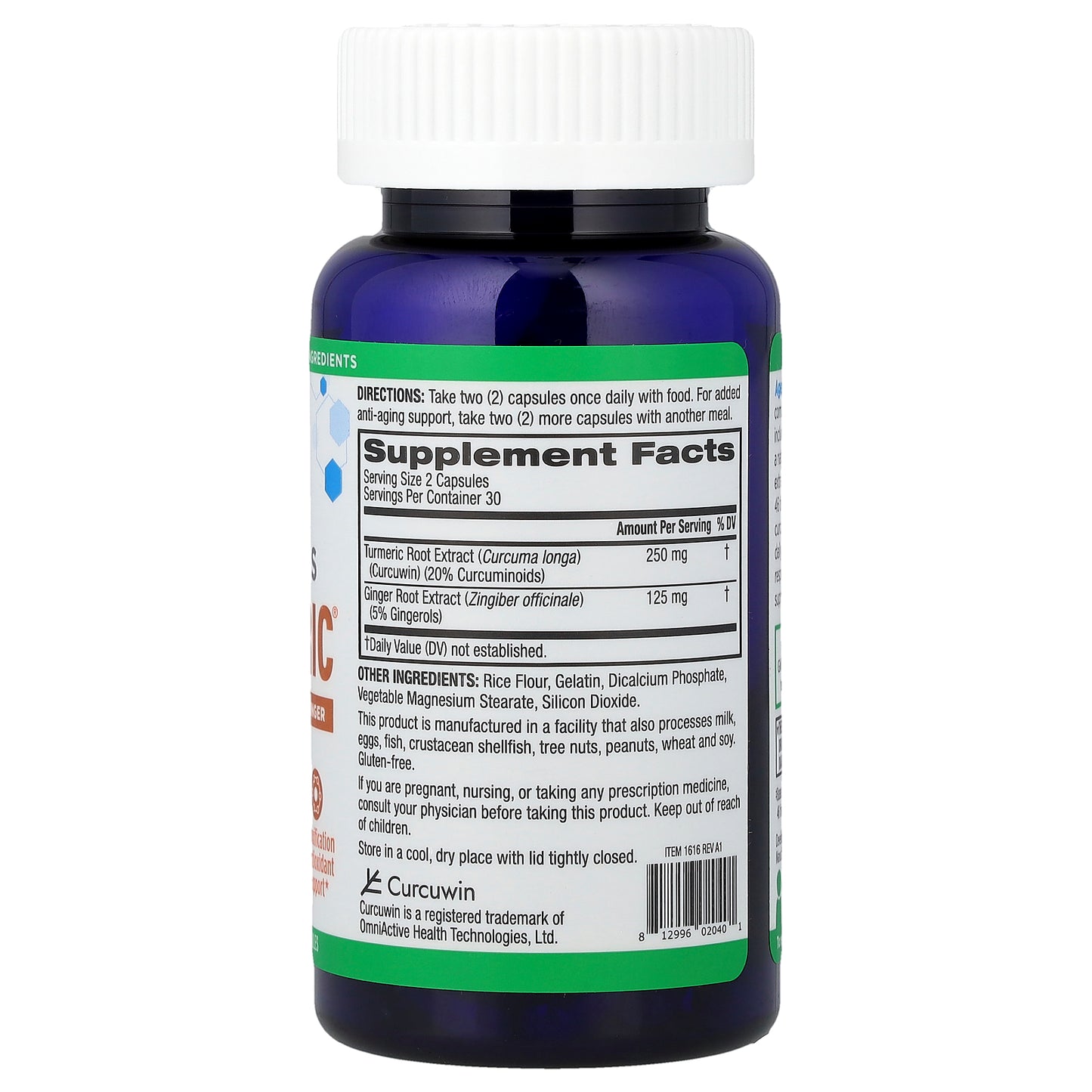 BioTRUST, Ageless Turmeric®, 60 Capsules