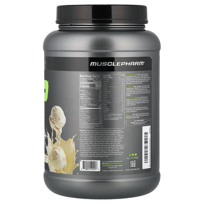 MusclePharm, Pro Series Protein+, Rich & Creamy Vanilla, 2.3 lbs (1.06 kg)