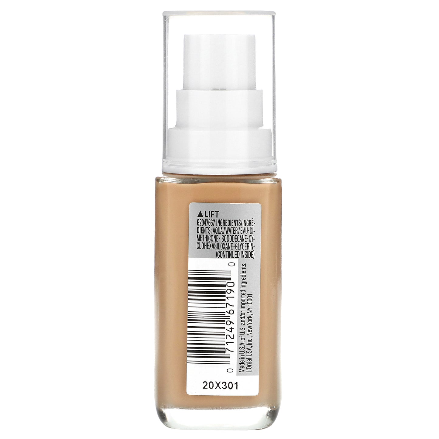 L'Oréal, True Match, Super-Blendable Foundation, W6 Warm Medium, 1 fl oz (30 ml)