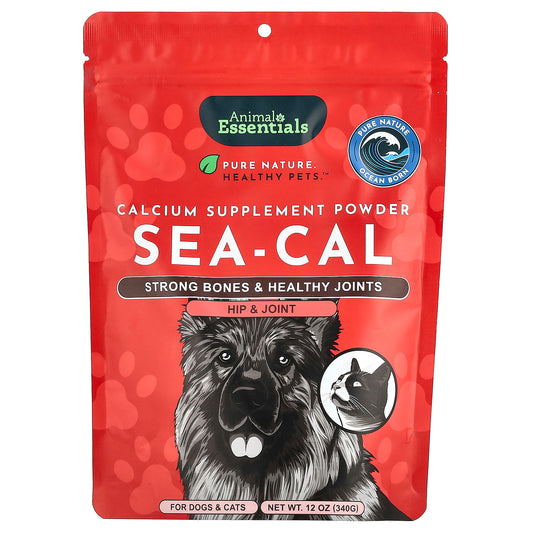 Animal Essentials, Sea-Cal, For Dogs and Cats, 12 oz (340 g)