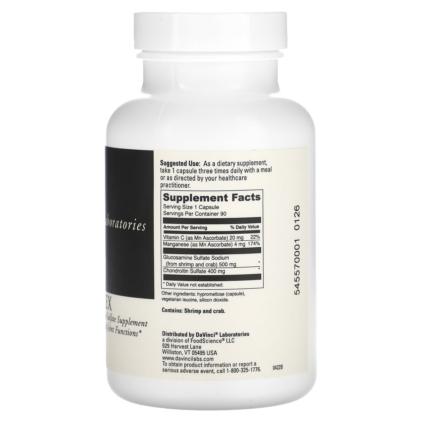 DaVinci Laboratories, Natural Flex, 90 Capsules