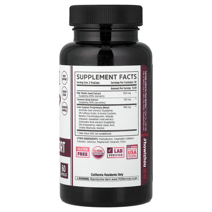 Zhou Nutrition, Liver Support, 60 Capsules