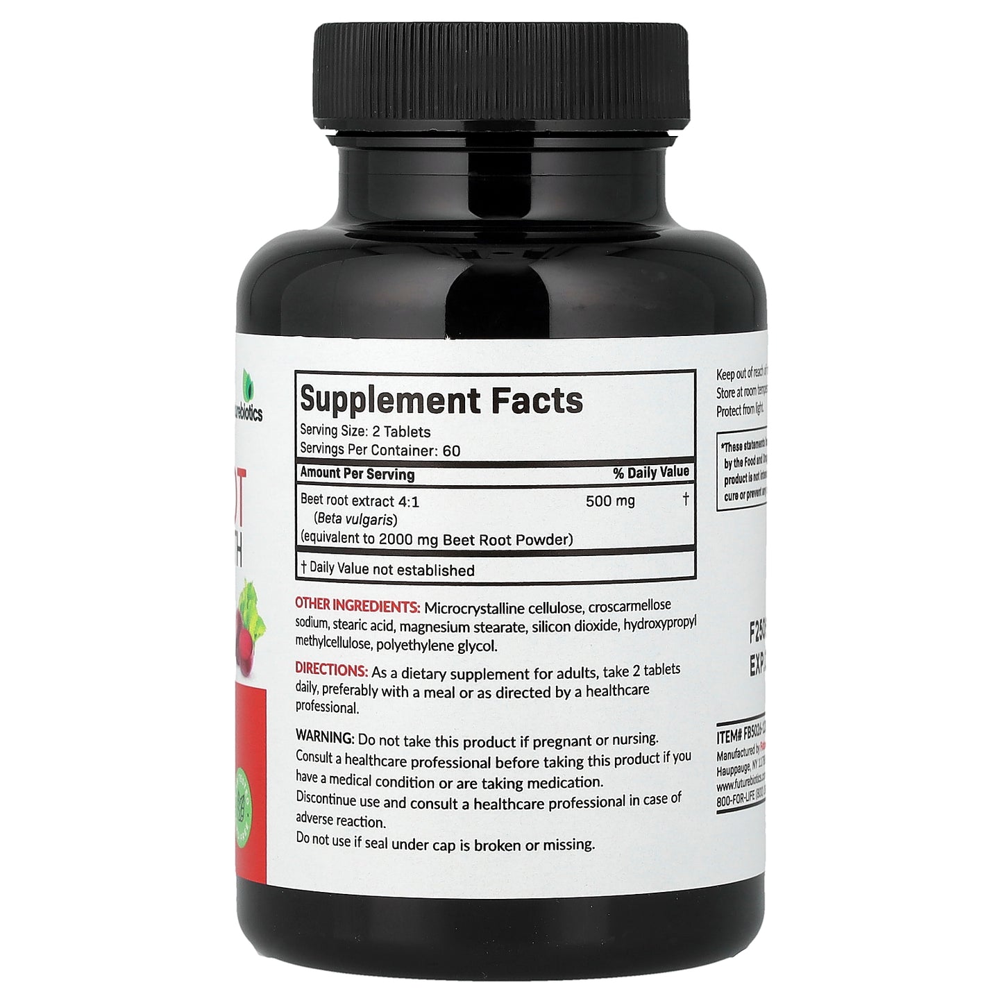 Futurebiotics, Beet Root, 120 Vegetarian Tablets (250 mg per Tablet)