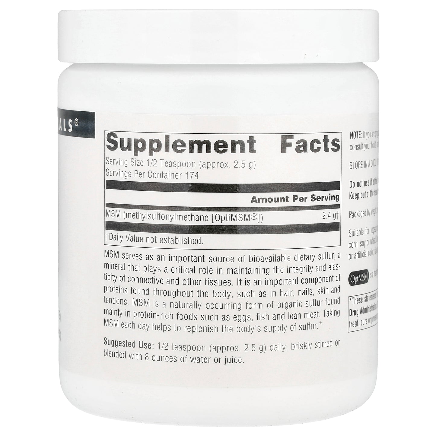 Source Naturals, MSM Powder, 16 oz (453.6 g)