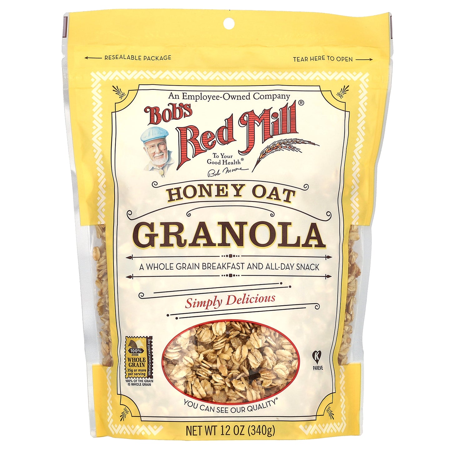 Bob's Red Mill, Granola, Honey Oat, 12 oz (340 g)