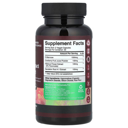 Nature's Craft, Urinary Tract Support, 60 Capsules