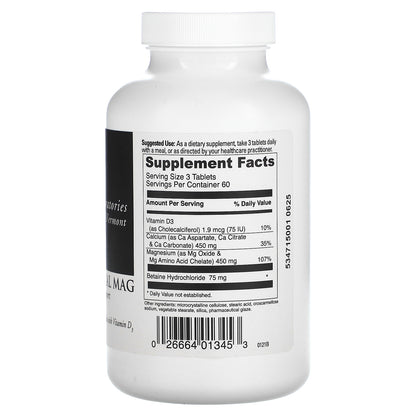 DaVinci Laboratories, Multi-Source Cal Mag, 180 Tablets