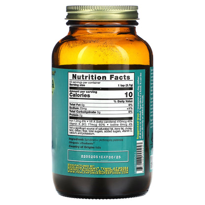 HealthForce Superfoods, Spirulina Manna, 5.25 oz (149 g)