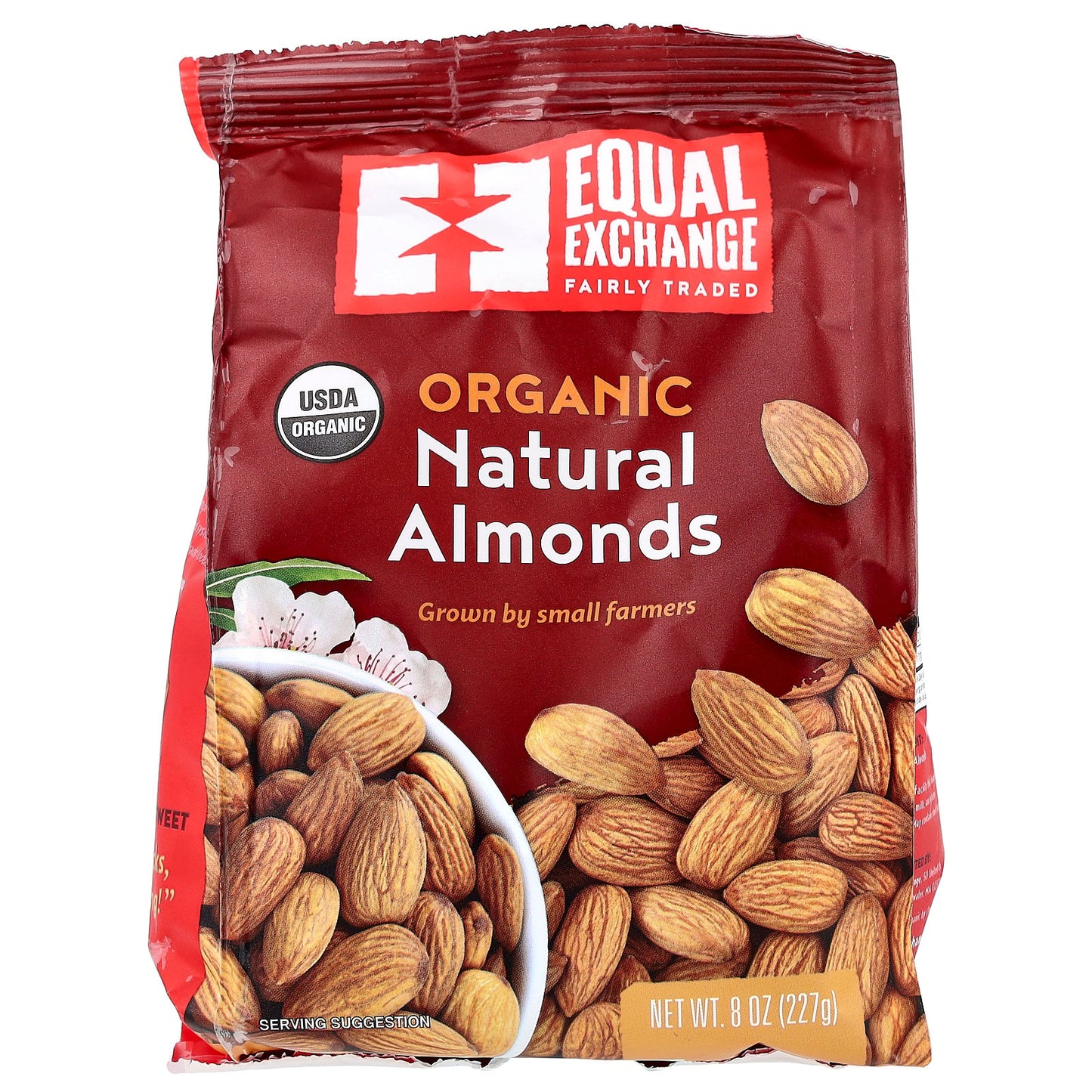 Equal Exchange, Organic Natural Almonds, 8 oz (227 g)