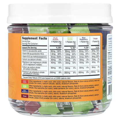 Nutricost, Electrolytes, Advanced Hydration Complex, Variety Pack, 40 Stick Packs, 0.14 oz (4 g ) Each