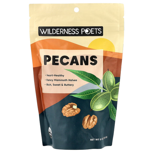 Wilderness Poets, Pecans, 8 oz (226 g)
