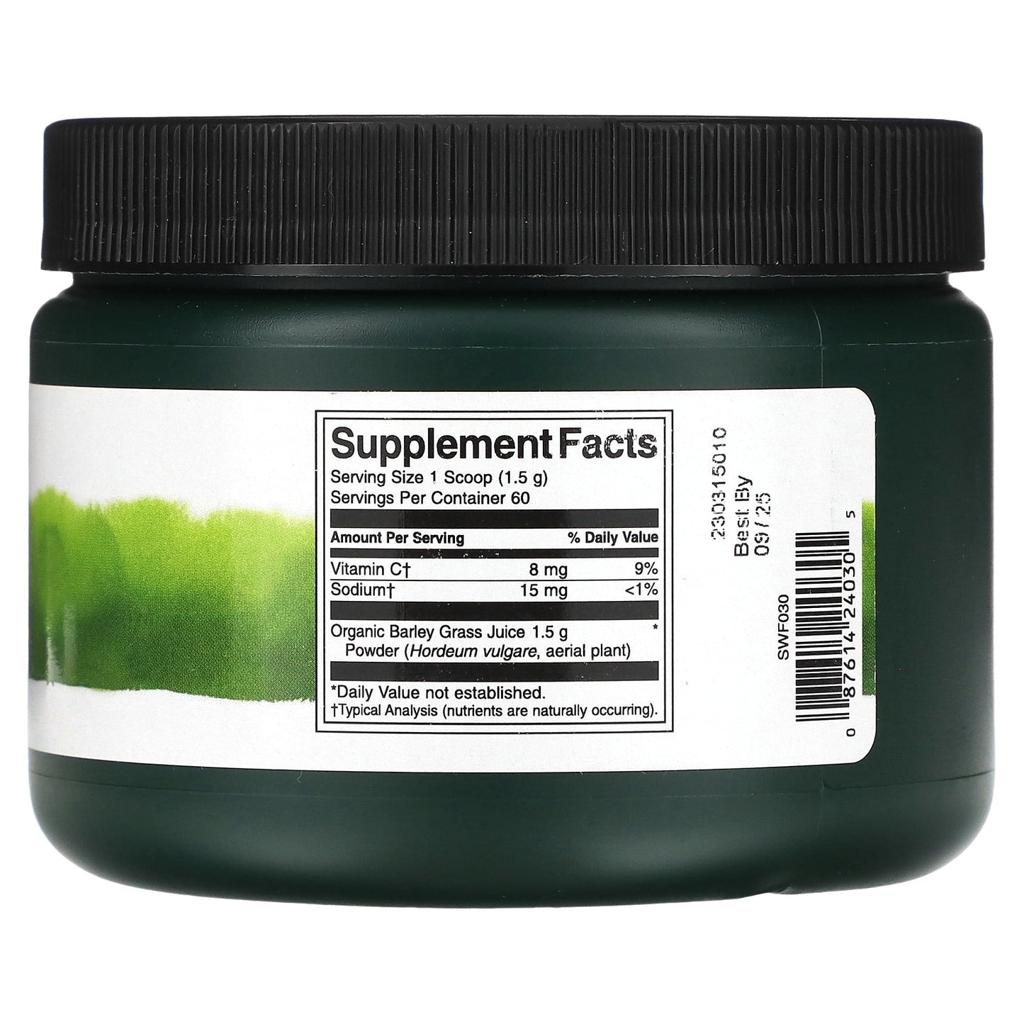 Swanson, Barley Grass Juice Powder, 3.17 oz (90 g)