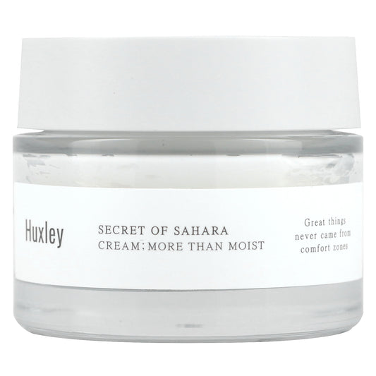 Huxley, Secret of Sahara, Cream, More Than Moist, 1.69 fl oz (50 ml)