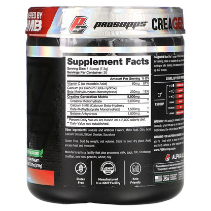 ProSupps, Creagen, Creatine Matrix, Rocket Pop, 7.72 oz (219 g)