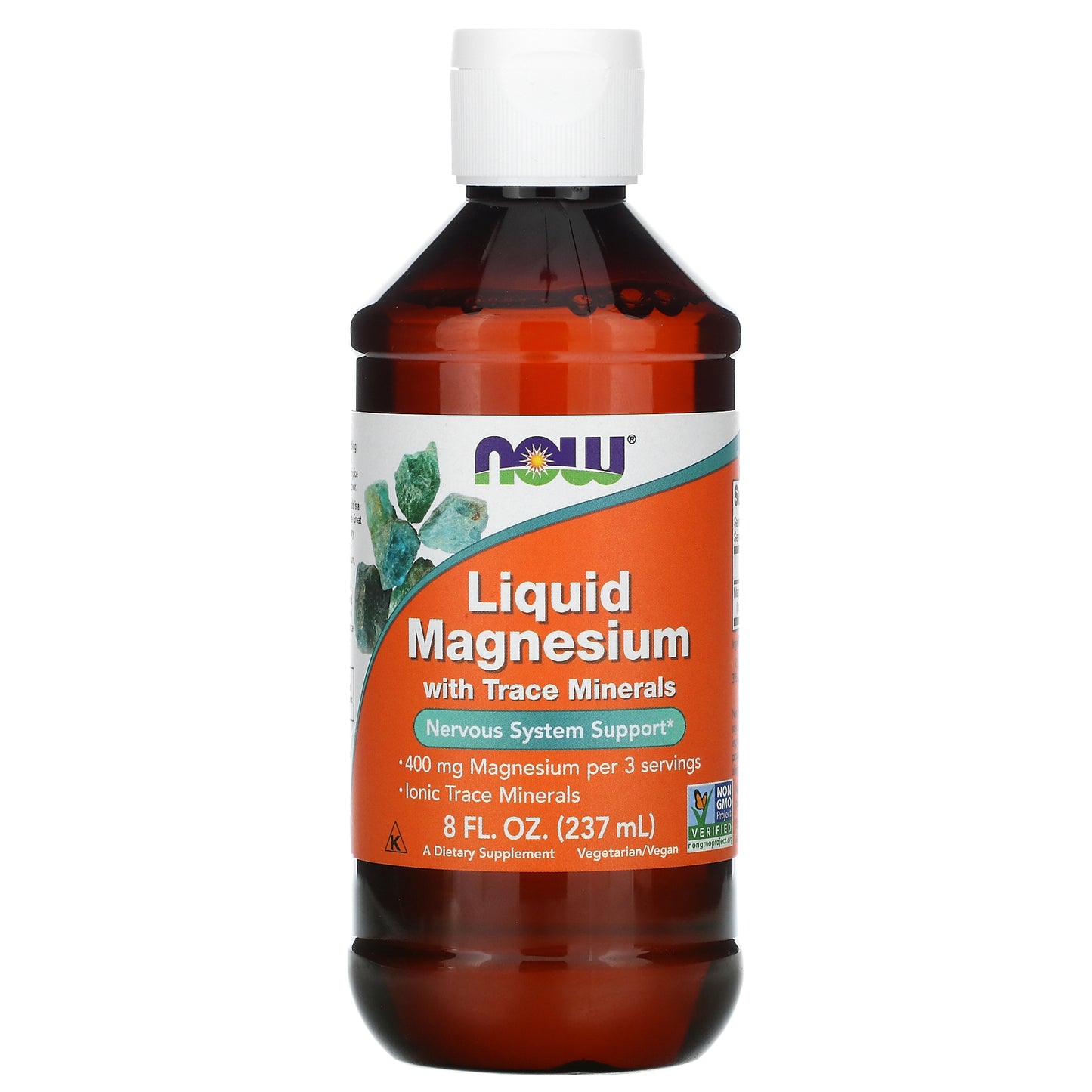 NOW Foods, Liquid Magnesium with Trace Minerals, 8 fl oz (237 ml)