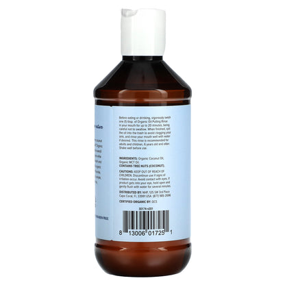 Dr. Mercola, Oil Pulling Rinse, Fluoride Free , 8.12 fl oz (240 ml)