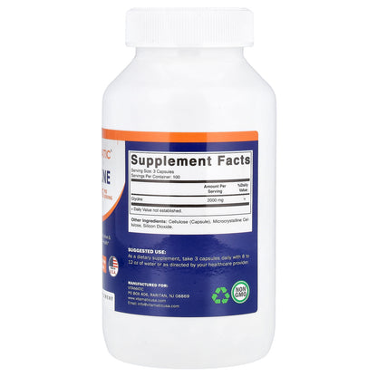 Vitamatic, Glycine, 300 Vegetarian Capsules (666 mg per Capsule)