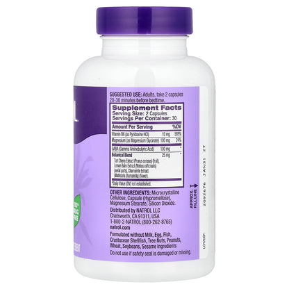 Natrol, Sleep & Restore, Melatonin Free, 60 Capsules