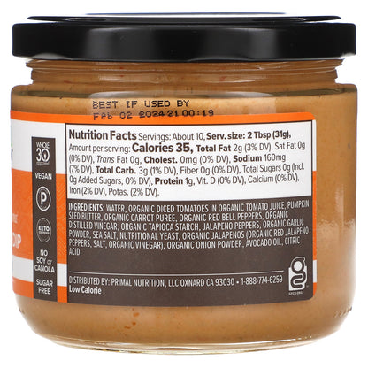 Primal Kitchen, Queso Style Plant Based Dip, Mild, 11.5 oz (326 g)