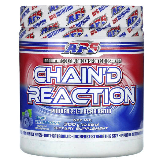 APS, Chain'd Reaction, Blue Raspberry, 10.58 oz (300 g)