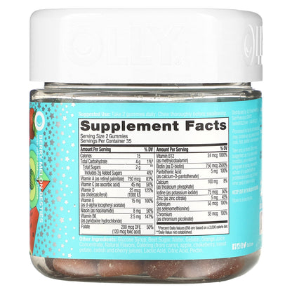 OLLY, Teen Girl Multi Gummies, Berry Melon Besties, 70 Gummies