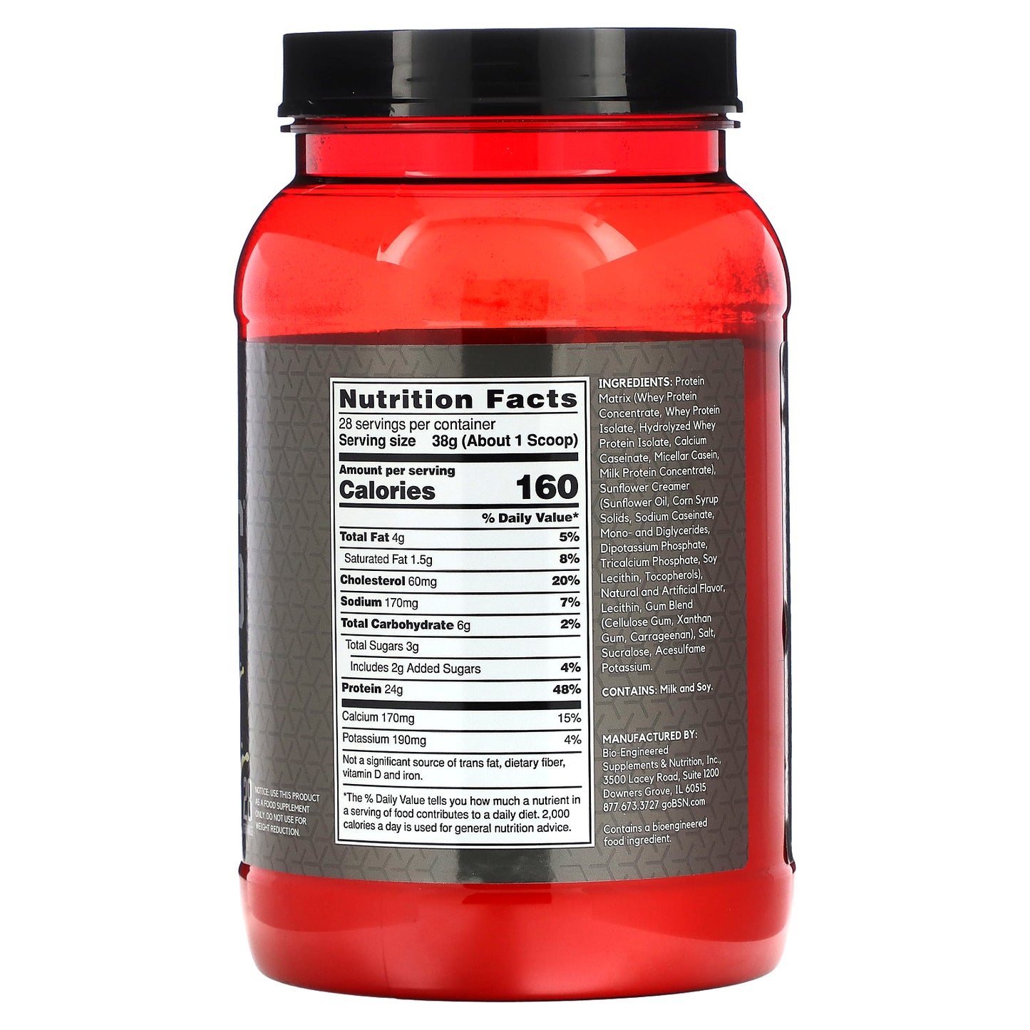 BSN, Syntha-6 Edge®, Protein Powder Drink Mix, Vanilla Milkshake, 2.34 lb (1.06 kg)