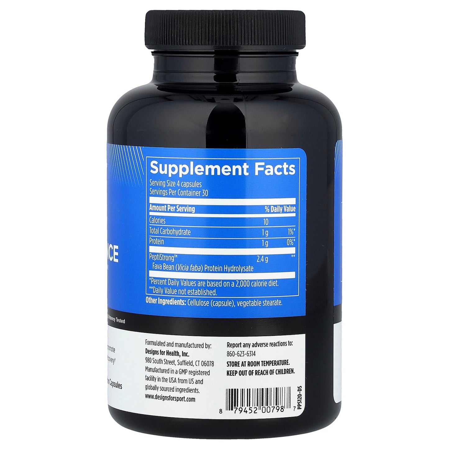 Designs For Health, Designs For Sport®, Pro-Formance Peptides™, 120 Vegetarian Capsules