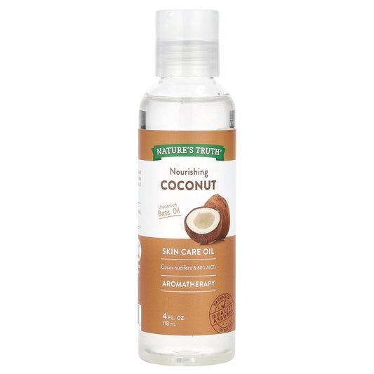 Nature's Truth, Skin Care Oil, Nourishing Coconut, 4 fl oz (118 ml)