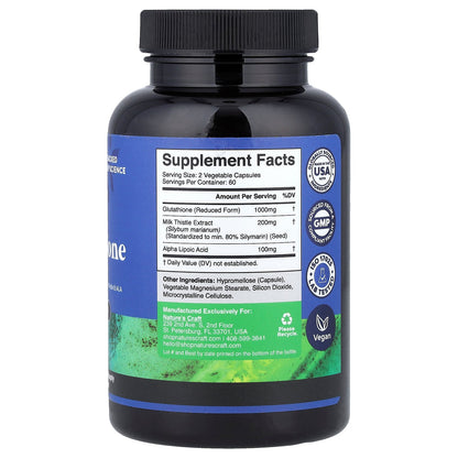 Nature's Craft, Glutathione, 120 Capsules