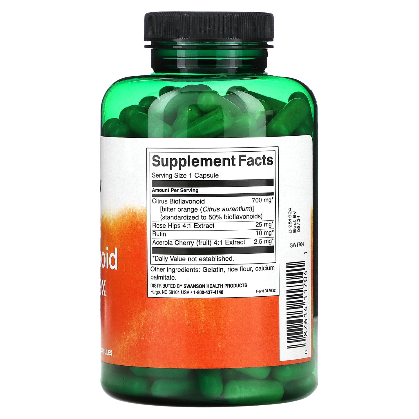 Swanson, Citrus Bioflavonoid Complex, 250 Capsules