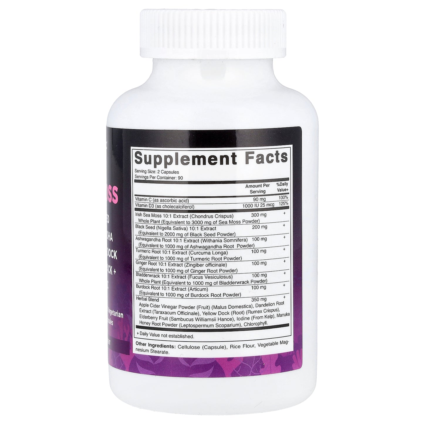 Vitamatic, Irish Sea Moss, 180 Vegetarian Capsules