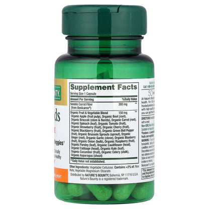 Nature's Bounty, Superfoods Plus Immune, 30 Capsules