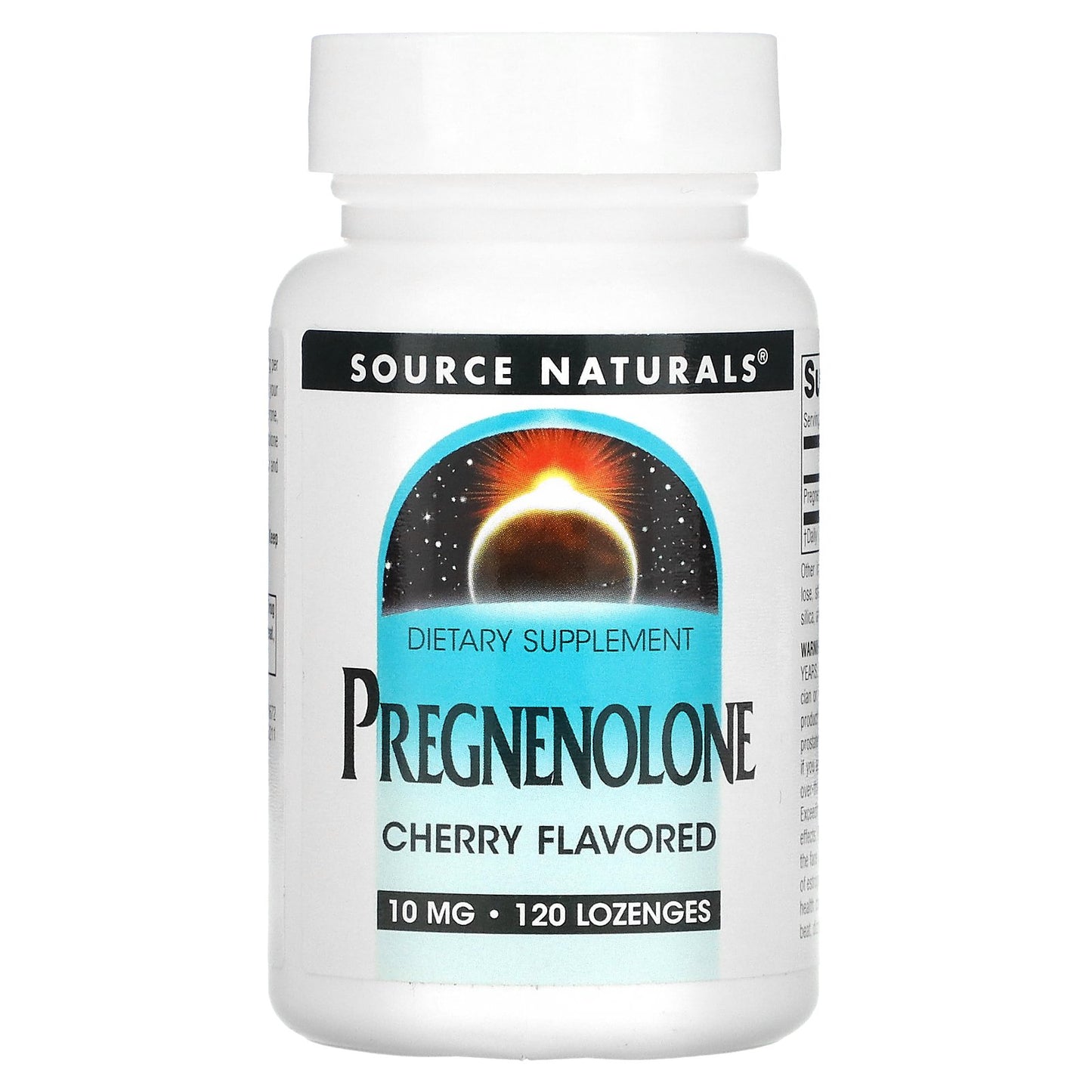 Source Naturals, Pregnenolone, Cherry, 10 mg, 120 Lozenges