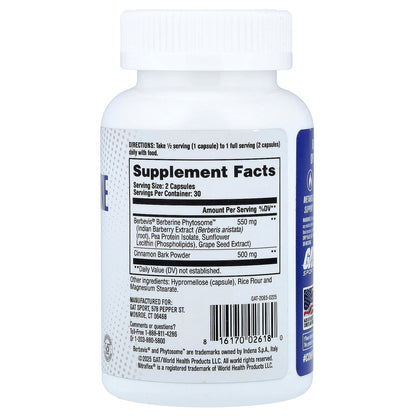 GAT, Nitraflex®, Pro Berberine, 60 Veggie Caps
