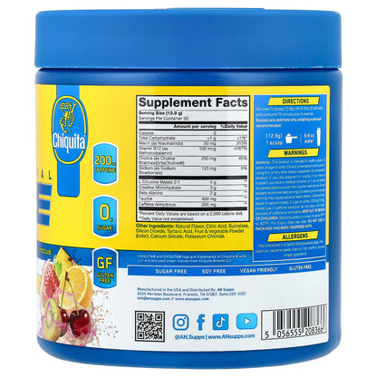 AN Supps, Essential Pre, Chiquita®, Fruit Blend, 13.65 oz (387 g)