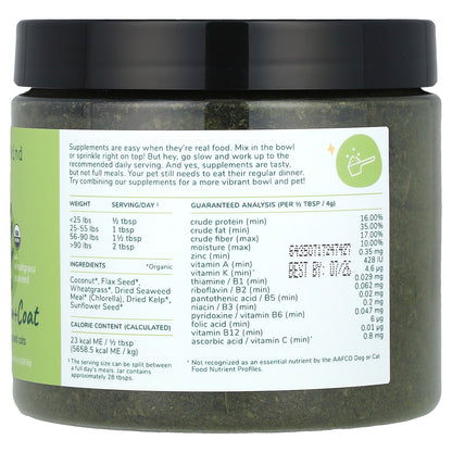 Kin+Kind, Healthy Skin + Coat, Multivitamin For Dogs and Cats, 8 oz (226.8 g)