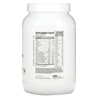 Raw Nutrition, Vegan Protein, Peanut Butter, 1.81 lbs (825 g)