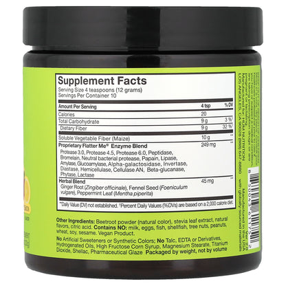 HUM Nutrition, Flatter Me® Fiber, GLP-1 Booster, Strawberry Lemon, 4 oz (120 g)