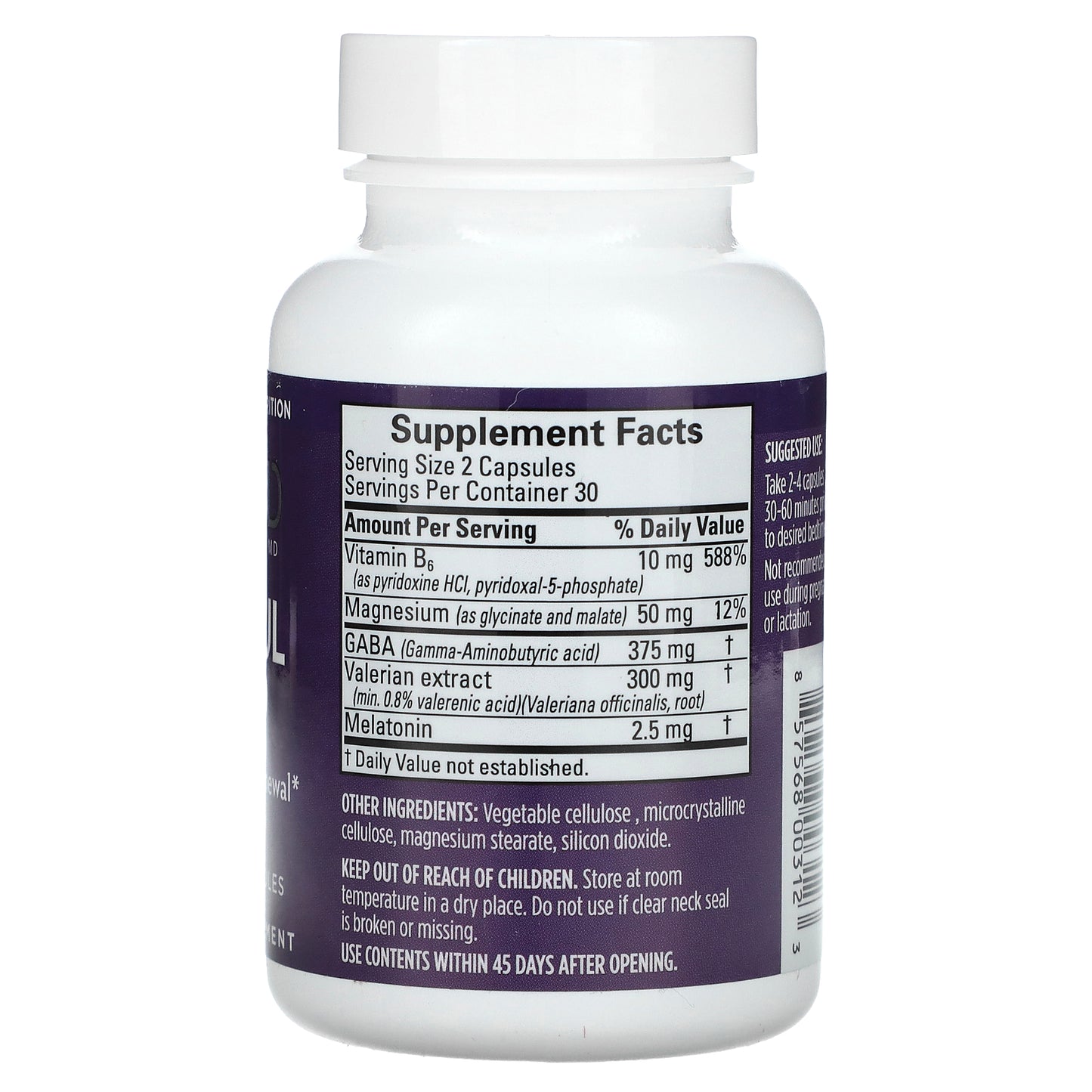 BrainMD, Restful Sleep, 60 Vegan Capsules