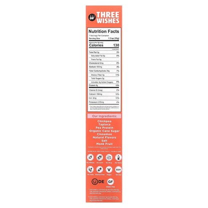 Three Wishes, Grain Free Cereal, Cinnamon, 8.6 oz (245 g)