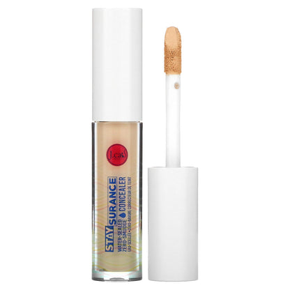 J.Cat Beauty, Staysurance, Water-Sealed Zero-Smudge Concealer, SHC107 Custard, 0.16 fl oz (4.8 ml)